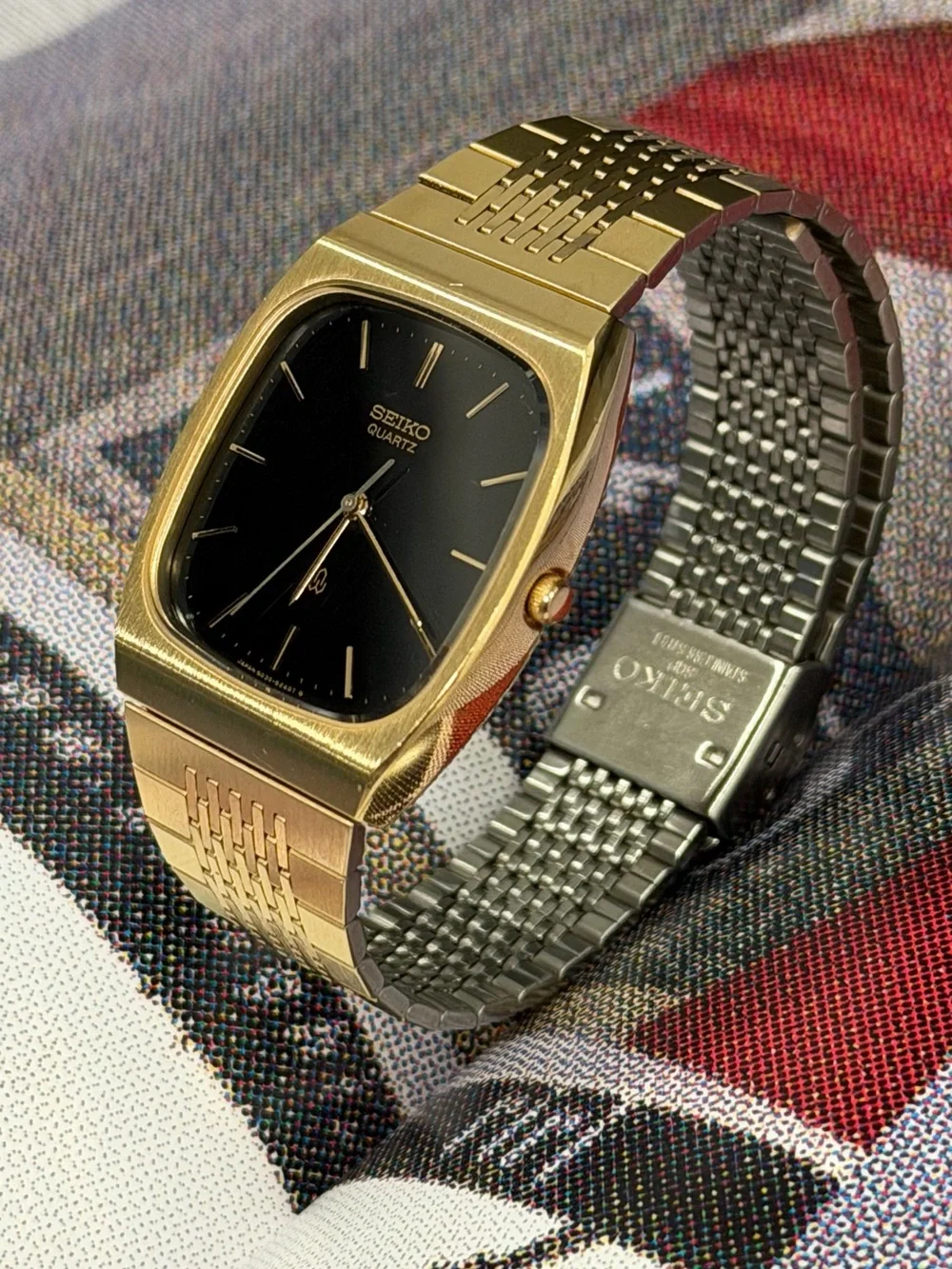 Vintage 1980 Seiko Quartz 6030-5220 Men’s Watch